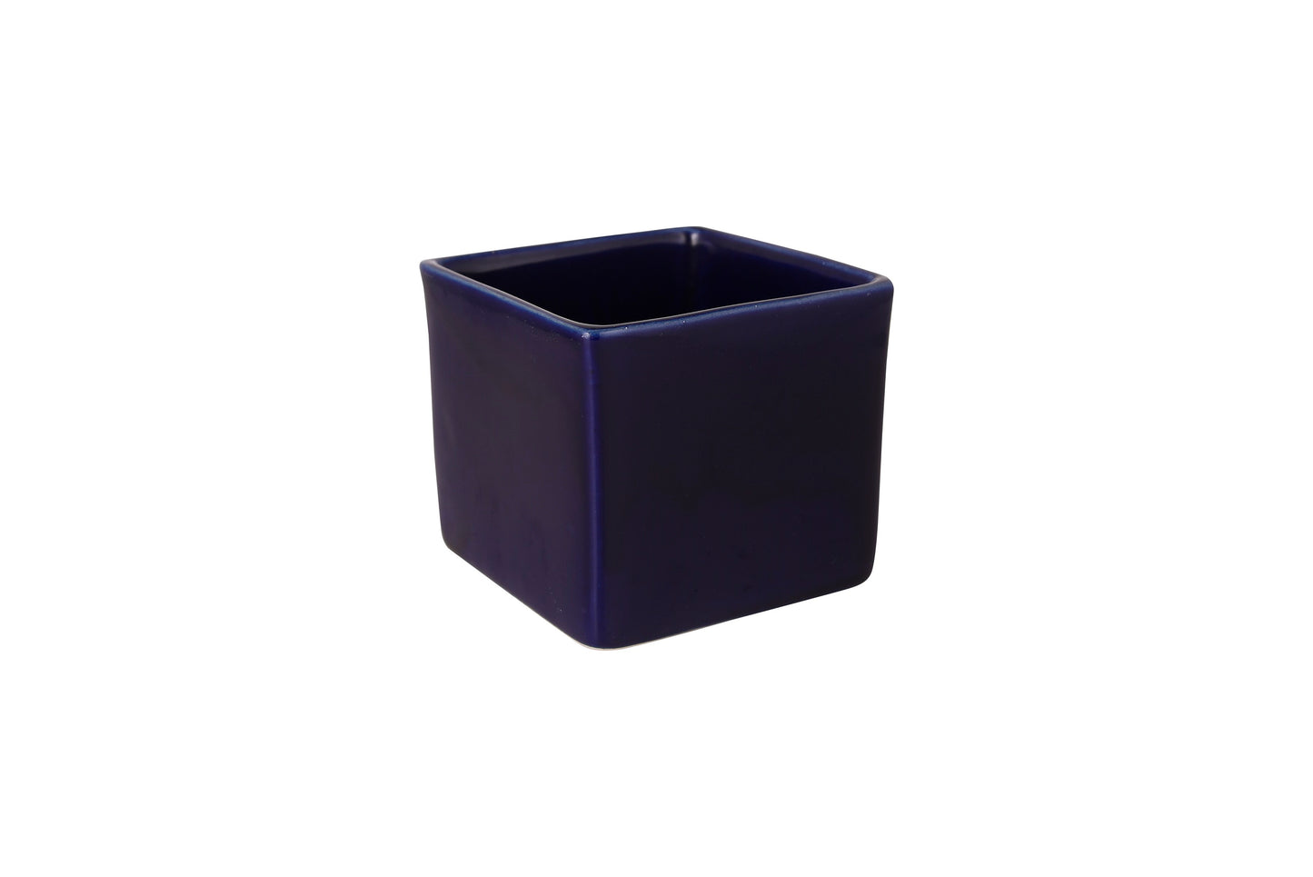 Exotic Green Blue Colour Square Shape Ceramic Pot I Ceramic Pot for Indoor Plants I Combo Pack Set of 2