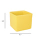 Exotic Green Solid Yellow Colour Square Shape Ceramic Studio Pottery/ Planter/Pot for Indoor Plants