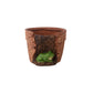 Exotic Green Beautiful Attractive Brown Colour Frog Fiber Planter for Indoor Plants & Balcony Gardening